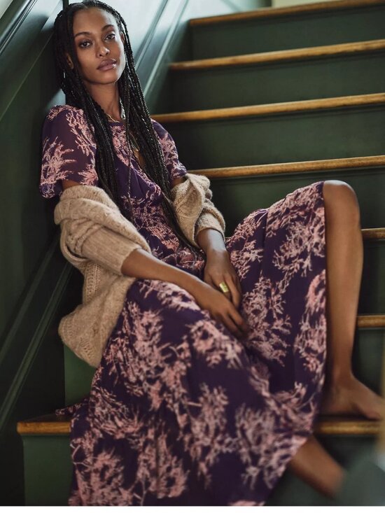 Anthropologie Dresses & Skirts - Anthropologie Somerset Maxi Dress Chiffon Edition